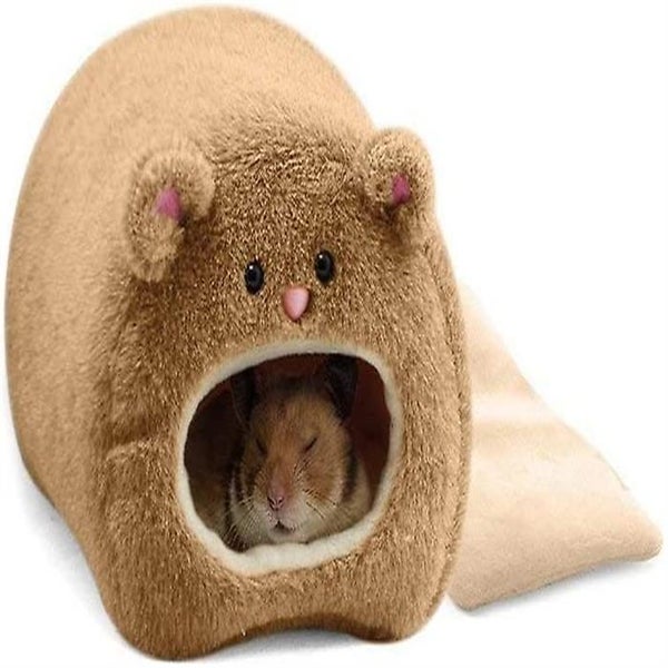 Rat Hamster Warm Bed House Cusion Fleece Hut Hanging Hammock Cute Toy Nest For Carousel 1