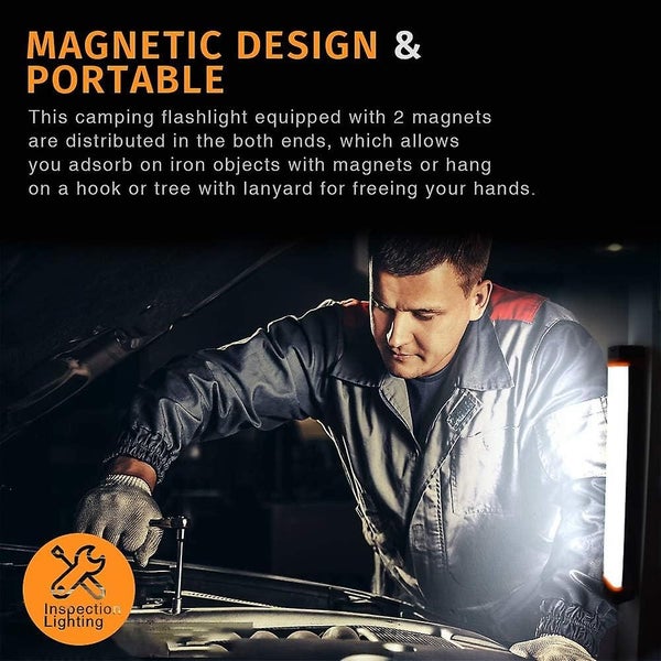 Portable Usb Rechargeable Camping Light Power Bank Magnetic And Waterproof For Carousel 5