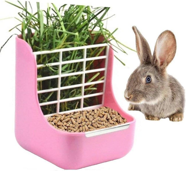 Hay Feeder Hay And Food Feeder Bowls For Manger Racks For Rabbits Guinea Pigs Carousel 1