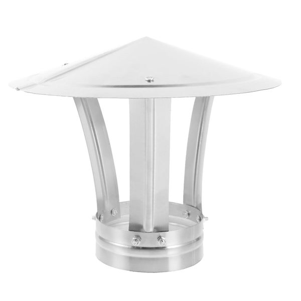 Chimney Cap Heavy Duty Stainless Steel Chimney Flue Cowl Pipe Rain Cover Vent Carousel 1