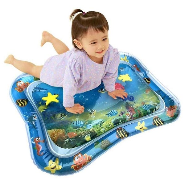 Inflatable Tummy Time Mat Premium Baby Water Play Mat For Infants And Toddlers Carousel 2