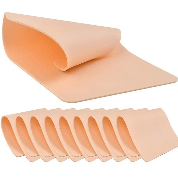 10 Pieces Of Tattoo Practice Skin Double-sided Artificial Silicone Skin Compati63858480984963110