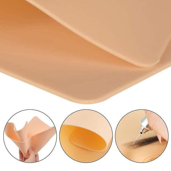 10 Pieces Of Tattoo Practice Skin Double-sided Artificial Silicone Skin Compati63858480984963111