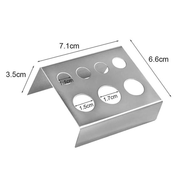 Stainless Steel 7-hole Short Tattoo Color Holder High-quality Tattoo Machine R62941446479363113