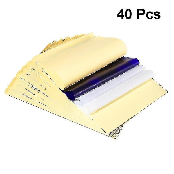 40 Pcs Printable Tattoo Paper Tattoo Tracing Paper Stencil Paper Tattooing Tat62976712789890111