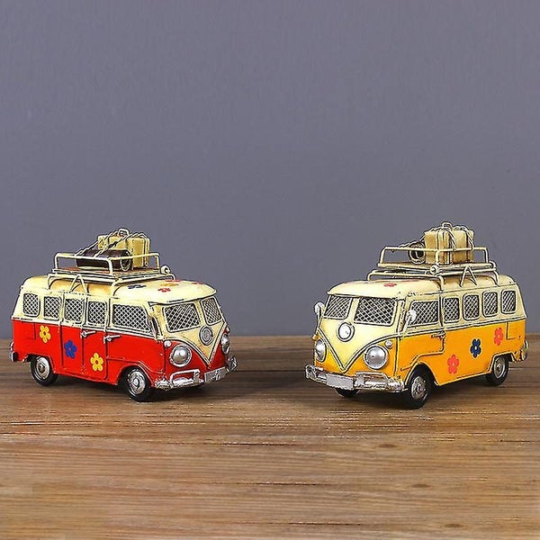 Piggy Bank Iron Piggy Bank Vintage Bus Shape Coin Box Botao Carousel 3