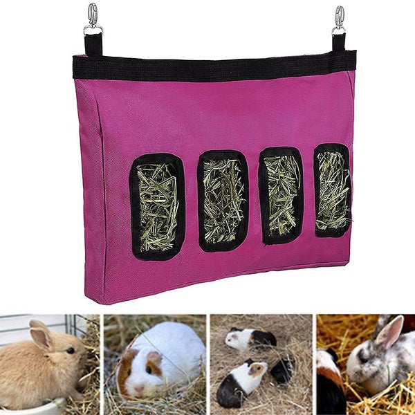 Rabbit Hay Feeder Bag bunny Guinea Pig hay Guinea Pig Hay Feeder Rabbit Feeder Carousel 2