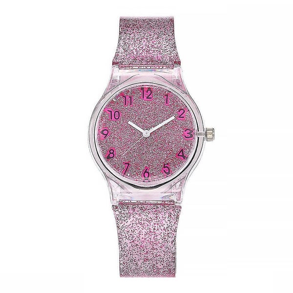 Kids Fashion Watch Colorful Shining Wrist Watch Quartz Watch Wrist Decoration Carousel 1