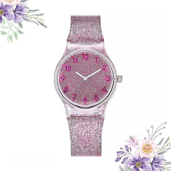 Kids Fashion Watch Colorful Shining Wrist Watch Quartz Watch Wrist Decoration Carousel 2