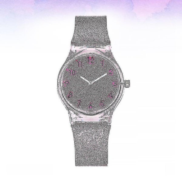 Kids Fashion Watch Colorful Shining Wrist Watch Quartz Watch Wrist Decoration Carousel 3