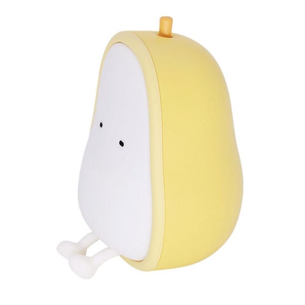 Usb Rechargeable Lamps - Night Lights For Kids Silicone Bedside Lamp Yellow Pea Carousel 1