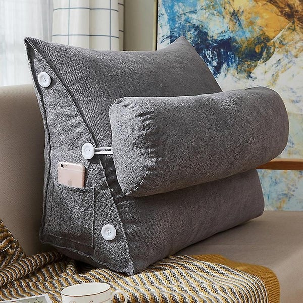 Pillow With A Neck Roll Pillow Reading Pillow Bed Wedge Pillow For Headboard B Carousel 2