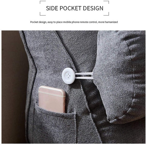 Pillow With A Neck Roll Pillow Reading Pillow Bed Wedge Pillow For Headboard B Carousel 3