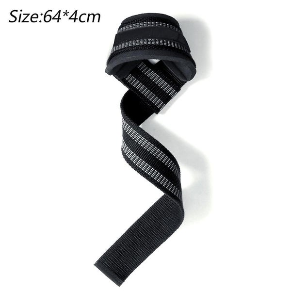 Hard Pull Wrist Lifting Straps Grips For Weightlifting Bodybuilding Strength Carousel 2