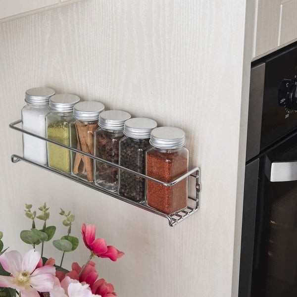 Wall Mounted Spice Rack Organizer For Cabinets. Spice Rack. Condiment Organize Carousel 5