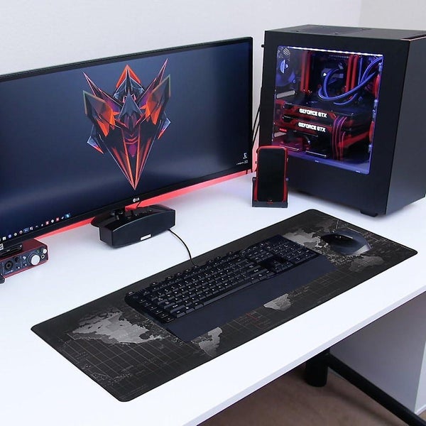 Gaming Mouse Pad Mouse Pads 35.4x15.7x0.12 In Extended Computer Mouse Mat For Carousel 2