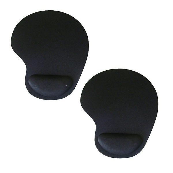 2 Pack Ergonomic Mouse Pads With Wrist Rest Support Comfortable Typing Pain Re Carousel 1