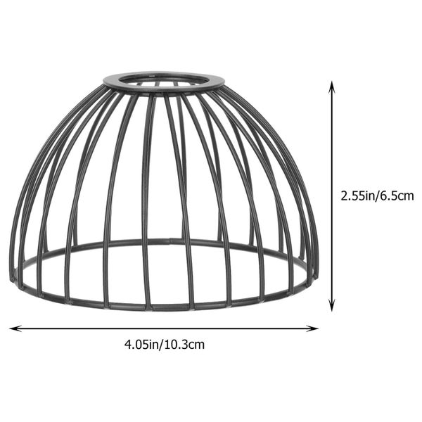 Metal Lampshade Hanging Lamp Shade Pendant Light Shade Dome Lamp Shade Replace Carousel 4