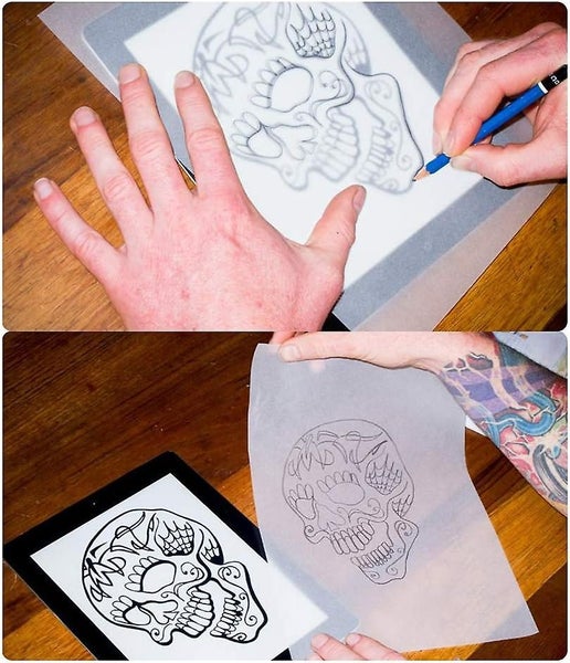 Tattoo Transfer Paper Sheets A4 Carbon Tracing Paper For Tattoo Stencils 25 Sh62929684054402113