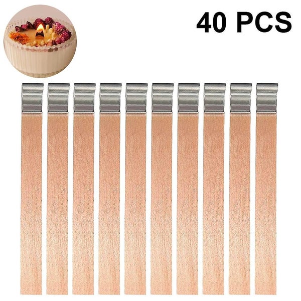Enhance Your Candle Making Craft With Natural Wood Candle Wicks And Iron Stand Carousel 2