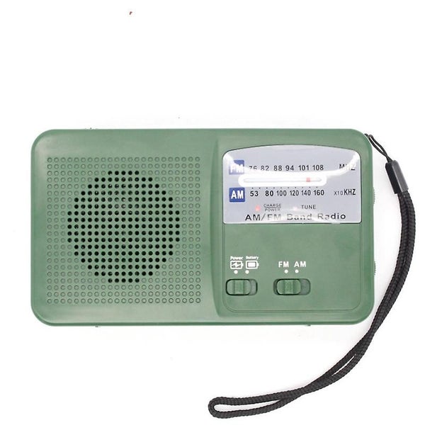 Portable Radio Handheld Generator Solar Radio Multifunctional Emergency Radio Carousel 1