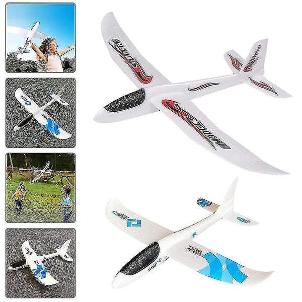 2pcs Foams Airplane Toy Airplane Toy Flying Airplane Model Children Foams Airp Carousel 3