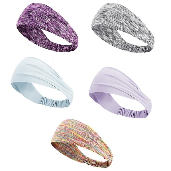 Sports Headband Women's Yoga Athletic Hairband Men's Sweatband Workingout Headb Carousel 1