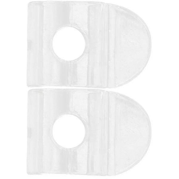 2pcs Cordless Blind Handles Replacement Bottom Blind Rail Handle Hooks Carousel 1