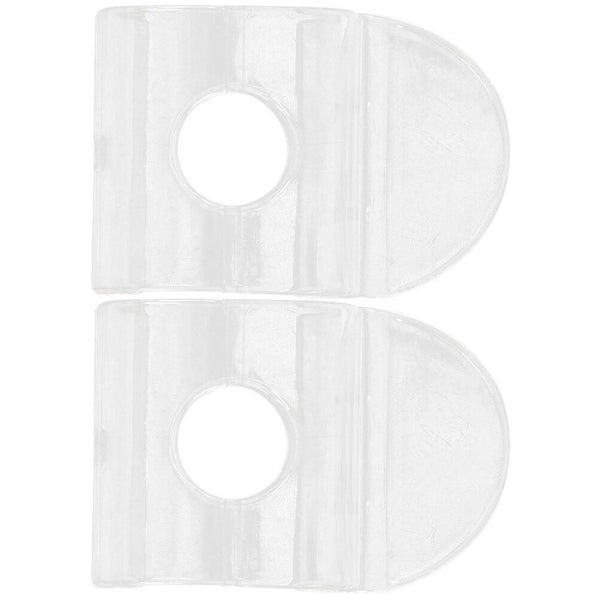 2pcs Cordless Blind Handles Replacement Bottom Blind Rail Handle Hooks Carousel 2