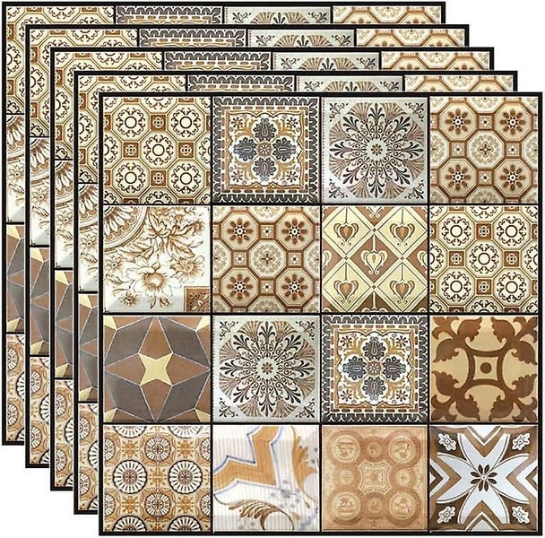 Stickers Carrelage Autocollants Tuile 3d Sticker Carrelage Mural Bton Auto-adh Carousel 5