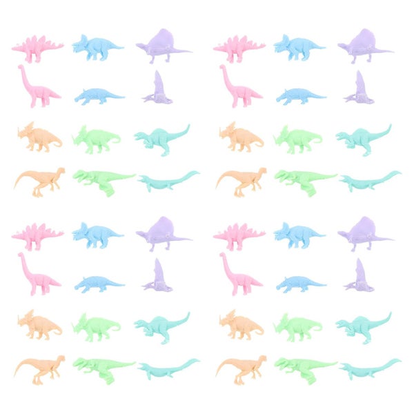 48pcs Kids Dinosaur Figurines Models Children Dinosaur Cognitive Toys Baby Toy Carousel 1