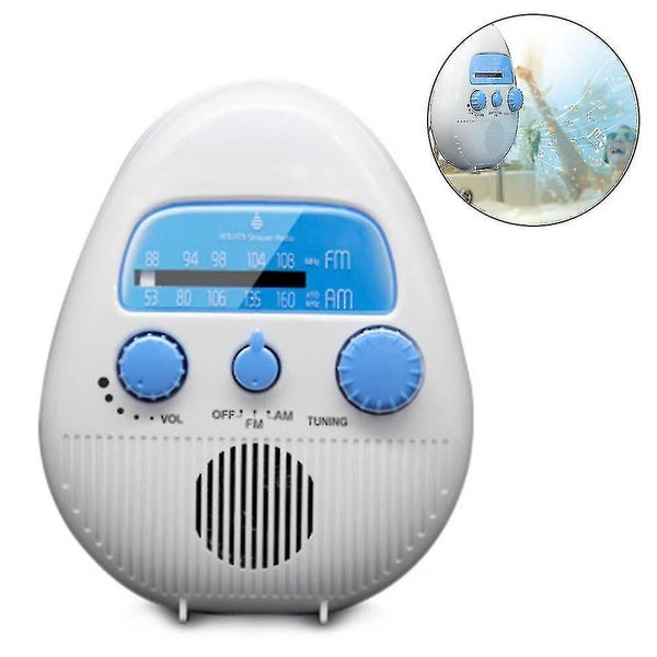 Waterproof Shower Radio - Wireless Mini Portable Waterproof Shower Radio Speak Carousel 1