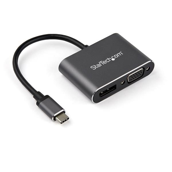 USB C Multiport Video Adapter - VGA or DisplayPort - HDR 4K60 - Display Adapter Carousel 1