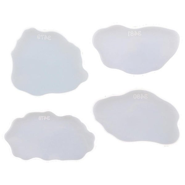 Coaster Resin Molds Diy Crafts Home Decoration Making Agate Coasters Set Carousel 1