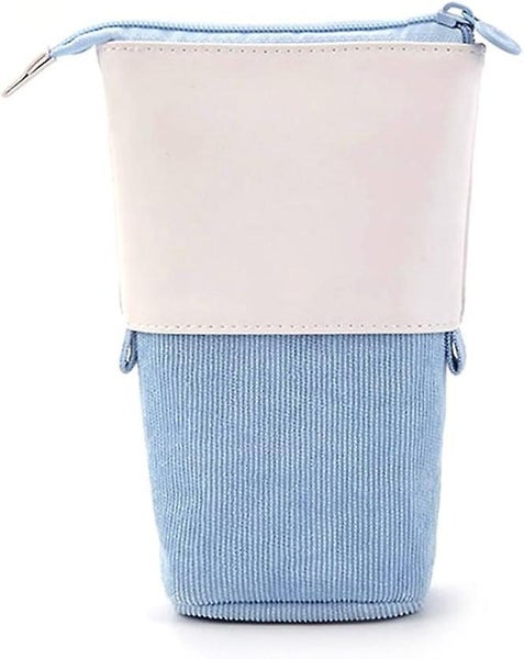 Telescopic Pencil Case Stand-up Transformer Pencil Holders Pencil Holder Canvas Carousel 1