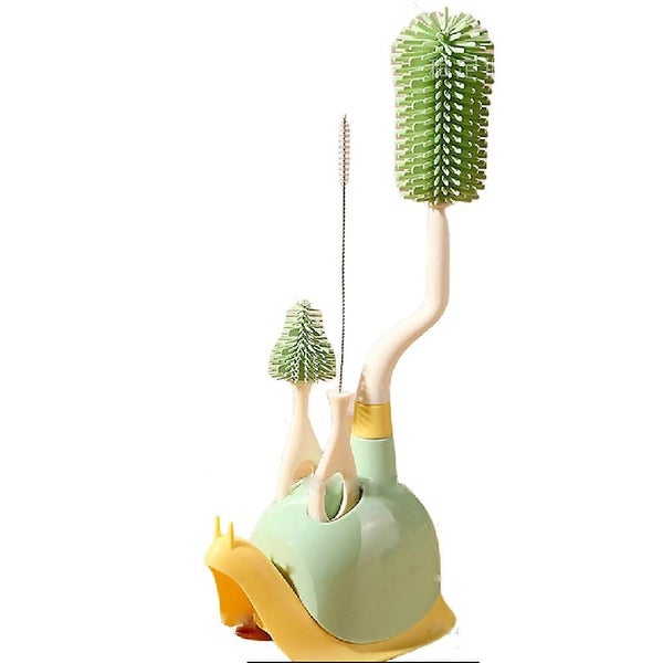 Baby Bottle Brush Cleaning Set Long Handle Water Bottles Cleaner For Baby Bott Carousel 1
