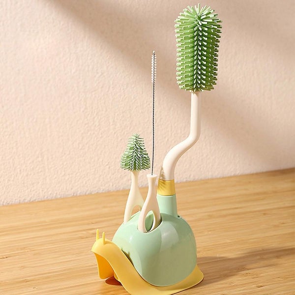 Baby Bottle Brush Cleaning Set Long Handle Water Bottles Cleaner For Baby Bott Carousel 5
