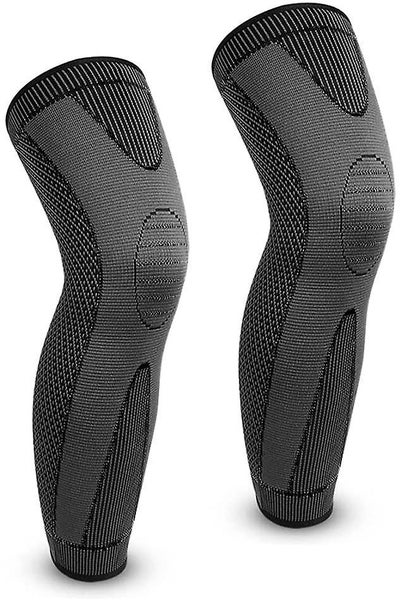 1 Pair Full Leg Compression Sleeve For Men & Women Long Knee Brace Sleeve For Carousel 1