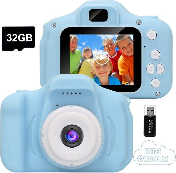 Kids Camera Toys For 3-8 Year Old Boys Girls 20 Million Pixels 8x Zoom Digital Carousel 2