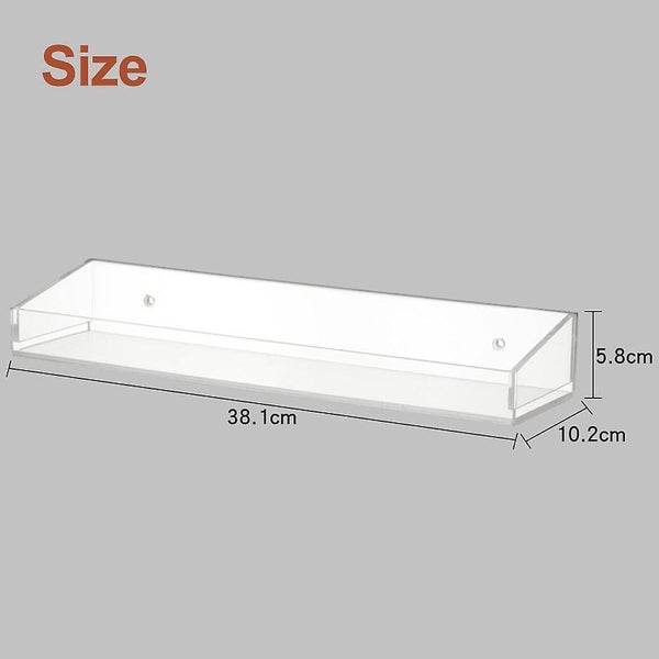 1 Piece Acrylic Sewn Mirror Cabinet Layer Partition Storage Bathroom Wall Moun Carousel 2