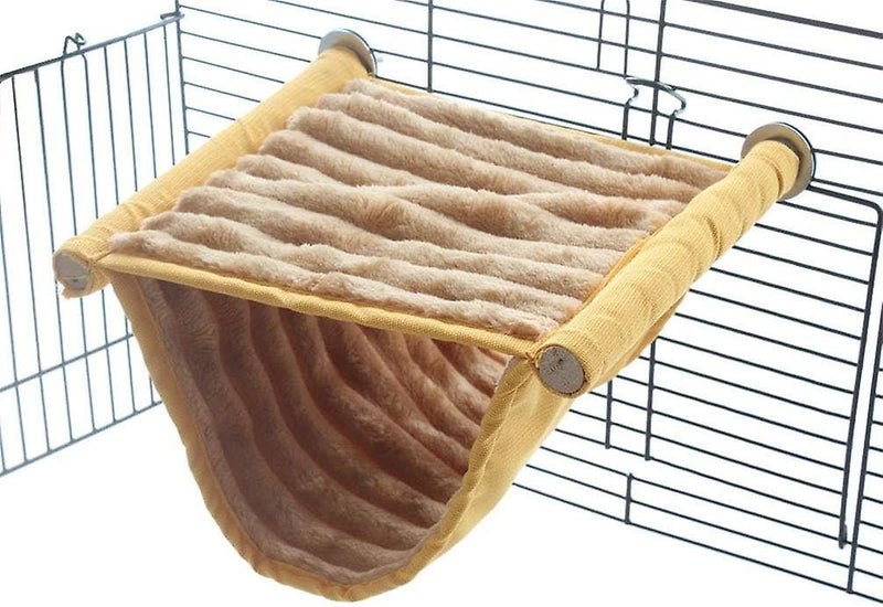 Double Bunkbed Hammock Sleep Bed Cage Play Platform For Hamster Mice Carousel 1
