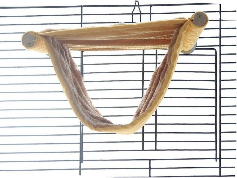 Double Bunkbed Hammock Sleep Bed Cage Play Platform For Hamster Mice Carousel 2