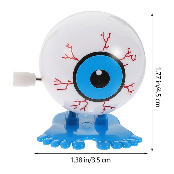 3pcs Funny Wind Up Toys Eyeballs Shaped Wind-up Toys Party Clockwork Toys Toys Carousel 4