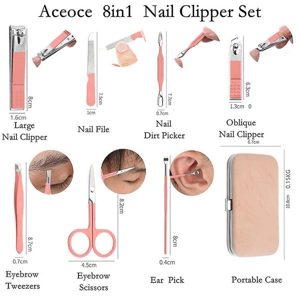 Nail Clipper Kit Personal Care Manicure Set For Manicure And Pedicure Carousel 4