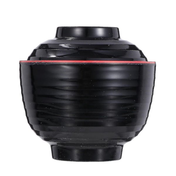 2pcs Japanese Style Cover Small Bowl Miso Bowl Small Soup Bowl Hot Pot Bowl Carousel 1