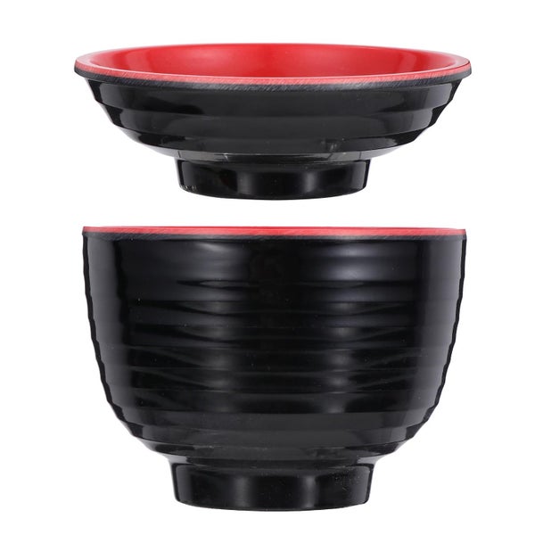 2pcs Japanese Style Cover Small Bowl Miso Bowl Small Soup Bowl Hot Pot Bowl Carousel 2
