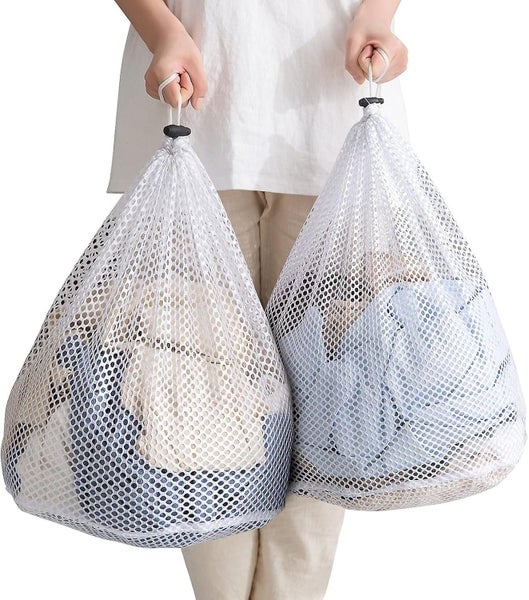 Mesh Laundry Bag 31 X 24 Inches Extra Large Laundry Bags With Drawstring Machi Carousel 1