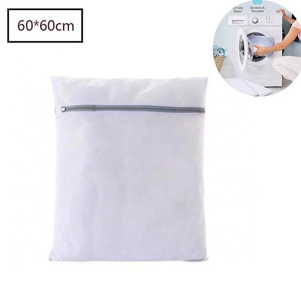 2pcs-washing Machine Laundry Bag-large Size 60*60cm Fine Mesh Carousel 1