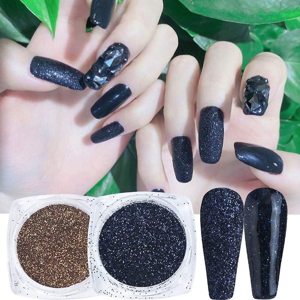 Holographic Nail Powder Nail Art Glitter Supplies Ultra-thin Mermaid Chameleon Carousel 2