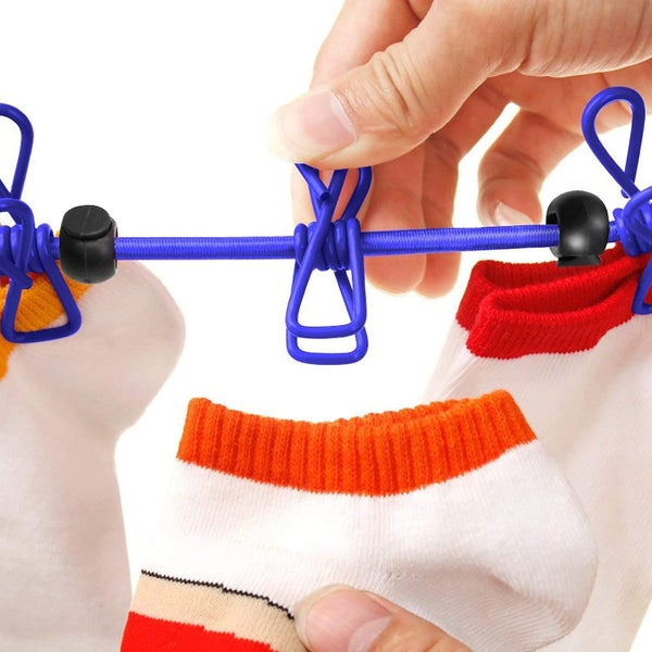 Camping Clothing Series 2-piece Clothing Series With 12 Clips Portable Hanger Carousel 5